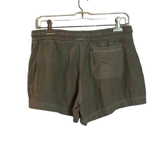 Athleta athletic green drawstring shorts. Size 4 - Picture 5 of 7